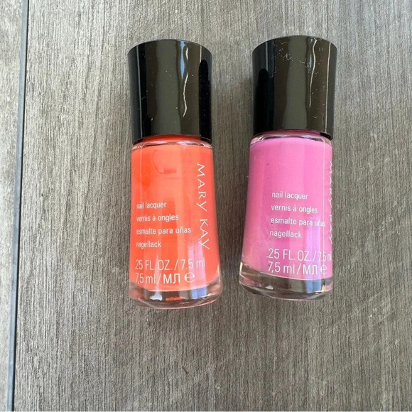 MARY KAY BRILLIANT VIOLET NAIL LACQUER and Vivid Sunburst  • NEW - Picture 2 of 5